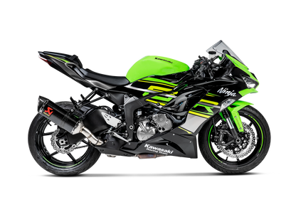 Akrapovič Uitlaat - Kawasaki Ninja ZX-6R 2009-2026 | Ninja ZX-6R 636 2013-2020 - Slip-On Line (Carbon) - Motor Accessoires