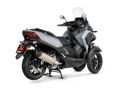 Akrapovič Uitlaat - Yamaha Tricity 300 2021-2024 | XMAX 300 2021-2024 - Slip-On Line (SS) - Motor Accessoires