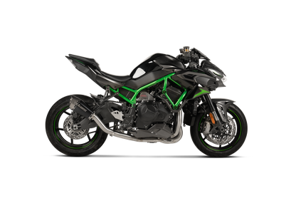 Akrapovič Uitlaat - Kawasaki Z H2 2020-2026 - Slip-On Line (Titanium) - Motor Accessoires