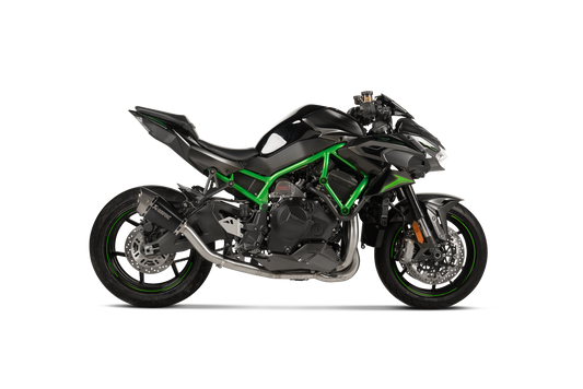 Akrapovič Uitlaat - Kawasaki Z H2 2020-2026 - Slip-On Line (Titanium)