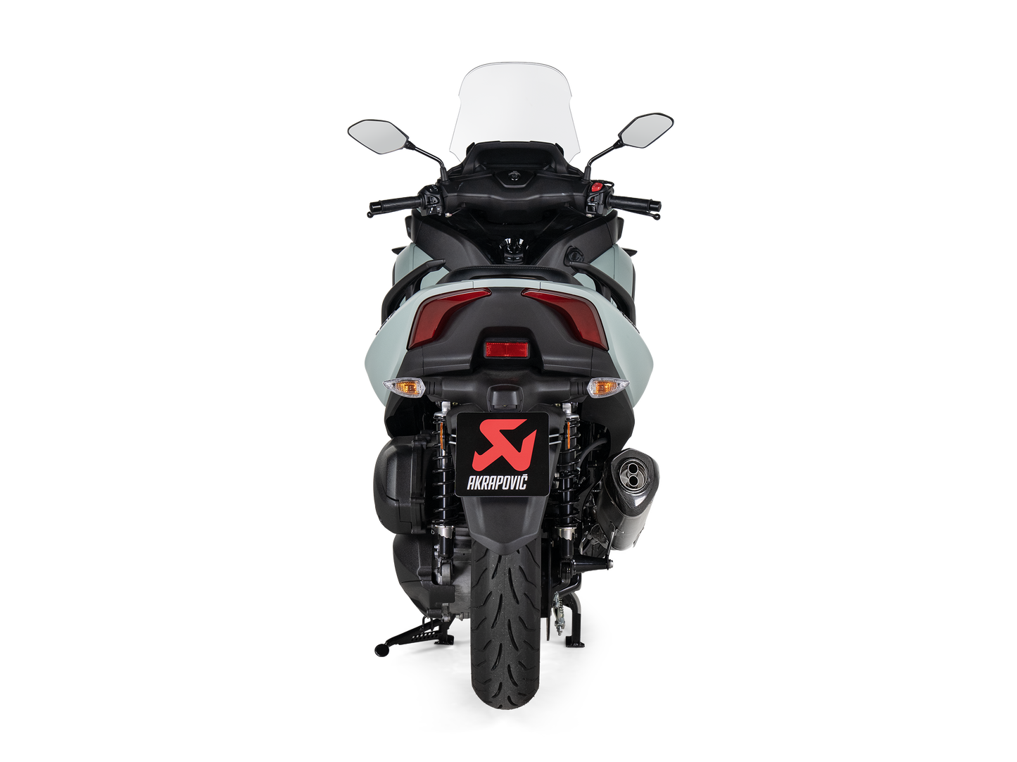 Akrapovič Uitlaat - Yamaha Tricity 300 2025-2026 | XMAX 300 2025-2026 - Slip-On Line (SS) - Motor Accessoires