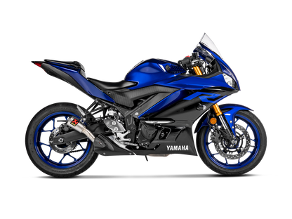 Optionele Akrapovič Uitlaat Accessoires - Yamaha R3 2015-2021 | YZF-R25 2014-2021 - Heat Shield (Carbon) - Motor Accessoires