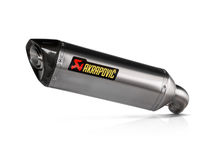 Akrapovič Uitlaat - Kawasaki Ninja 1000SX 2020-2024 | Ninja 1100SX 2025-2026 - Slip-On Line (Titanium) - Motor Accessoires