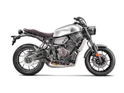 Akrapovič Uitlaat - Yamaha MT-07/FZ-07 2014-2020 | TRACER 700 / GT 2016-2019 | XSR 700 / XTribute 2016-2020 - Racing Line (Titanium) MT-07 - Motor Accessoires