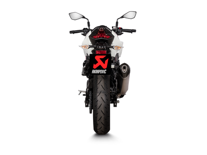 Akrapovič Uitlaat - Kawasaki Ninja 400 2018-2024 & meer - Slip-On Line (Titanium)