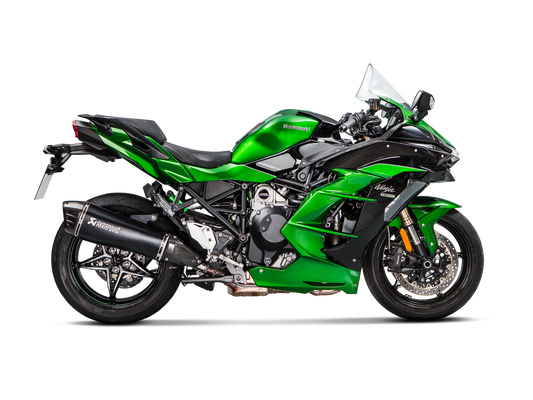 Akrapovič Uitlaat - Kawasaki Ninja H2 SX 2018-2020 - Slip-On Line (Titanium)