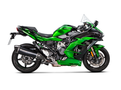 Akrapovič Uitlaat - Kawasaki Ninja H2 SX 2018-2020 - Slip-On Line (Titanium)