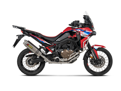 Akrapovič Uitlaat - Honda CRF1100L Africa Twin Adv & meer - Racing Line (Titanium) - for Adventure Sports