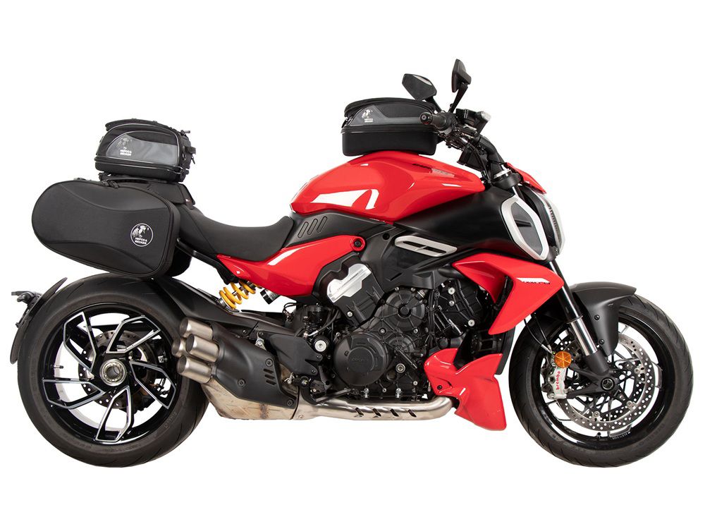 C-Bow Tasdragers Zwart Hepco&Becker Ducati Diavel V4 '23-