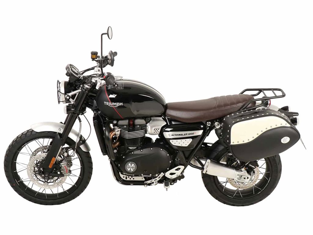 C-Bow Tasdrager Links Zwart Hepco&Becker Triumph Scrambler 1200 Xc '19-23