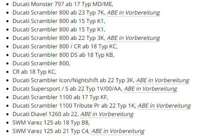 Verstelbare Flex Voetsteunen Achterzijde 22Mm Mizu Diverse Ducati Modellen