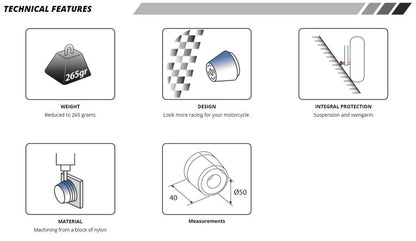Achterasprotector Puig Honda CBR600RR '13-16