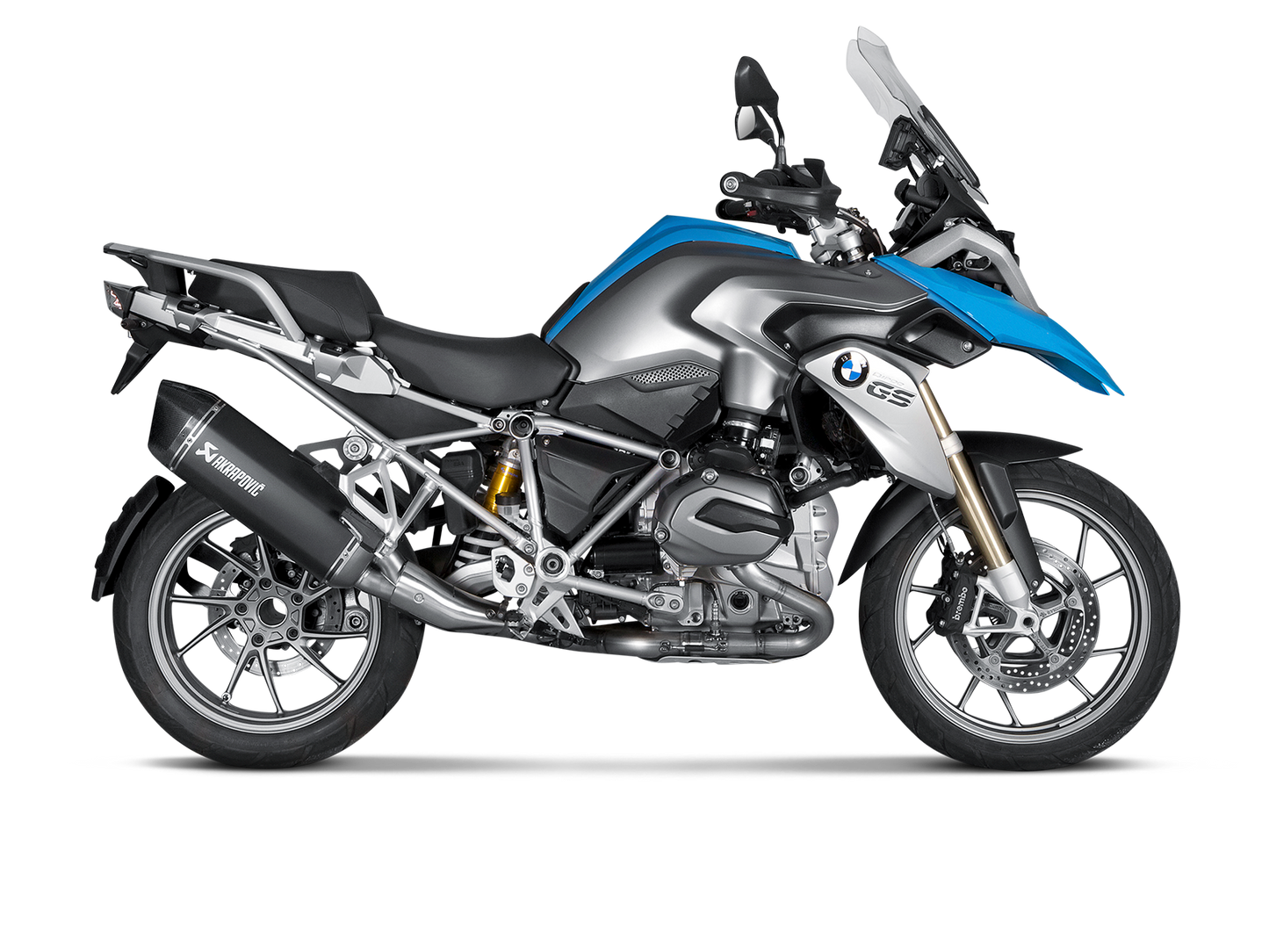 Akrapovič Uitlaat - BMW R 1200 GS 2013-2016 & meer - Slip-On Line (Titanium)
