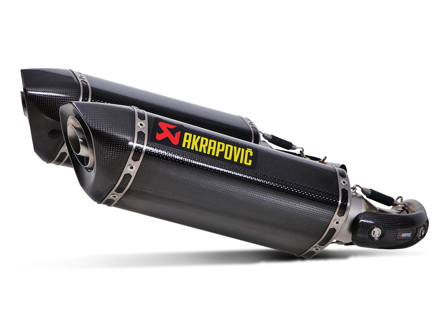 Akrapovič Uitlaat - Ducati Monster 1100/1100S 2009 & meer - Slip-On Line (Carbon)