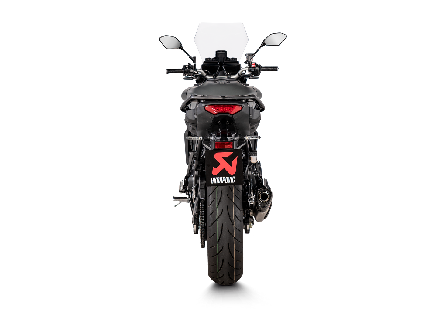 Akrapovič Uitlaat - Yamaha Tracer 9 / GT / GT+ 202 & meer - Racing Line (Titanium)