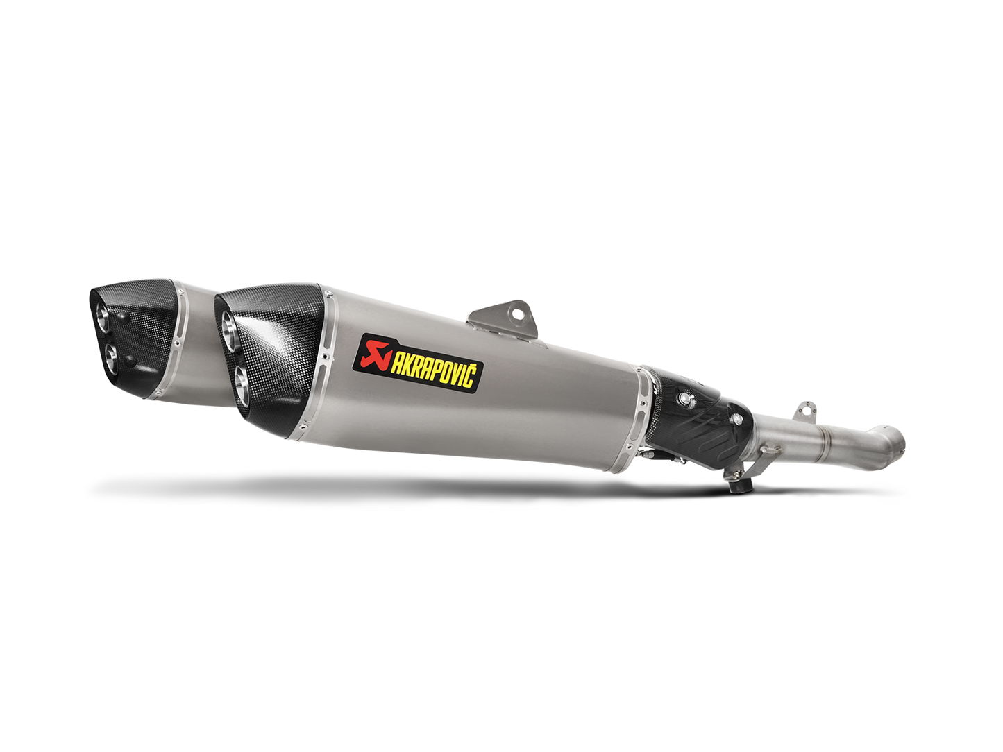 Akrapovič Uitlaat - Kawasaki ZZR 1400, ZX14R 2012- & meer - Slip-On Line (Titanium)
