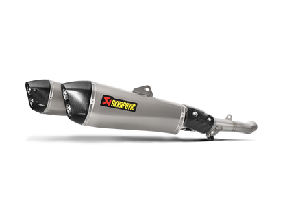 Akrapovič Uitlaat - Kawasaki ZZR 1400, ZX14R 2012- & meer - Slip-On Line (Titanium)