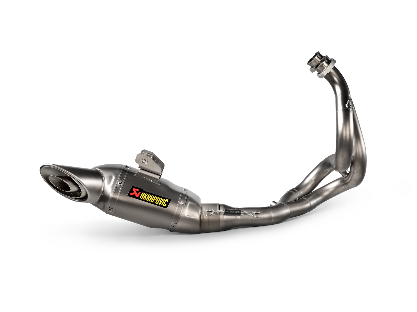 Akrapovič Uitlaat - Kawasaki Ninja 650 2017-2026 | Z650 2017-2026 - Racing Line (Titanium) - Motor Accessoires
