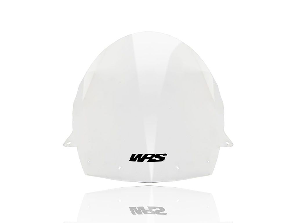 WRS Windscherm - Kawasaki ZX10-R 2010 | ZX6-R 2010-2012 | ZX6-R 636 2013-2019 - Race Hoog - Licht Getint / Transparant