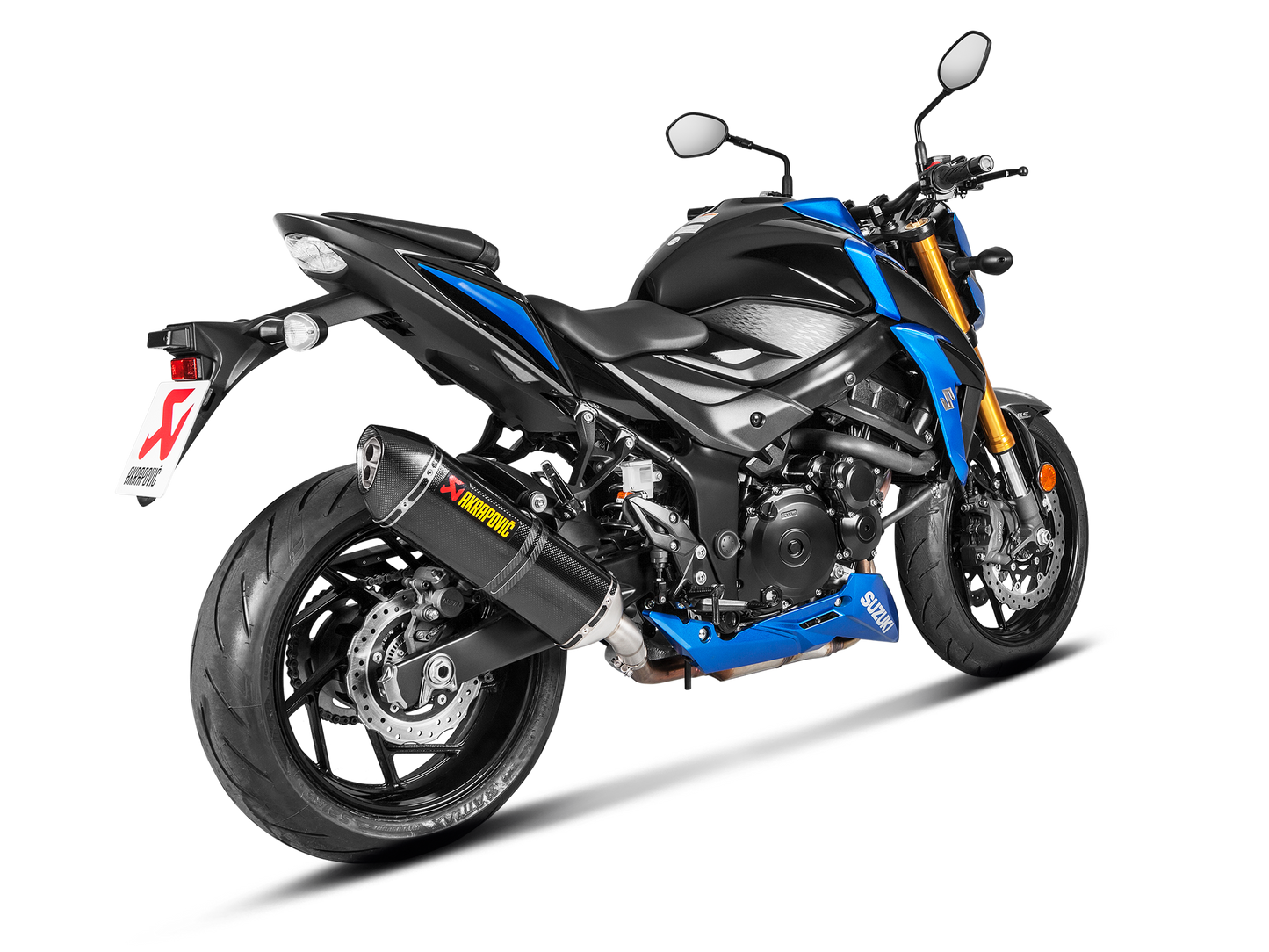 Akrapovič Uitlaat - Suzuki GSX-S750 2017-2020 - Slip-On Line (Carbon)
