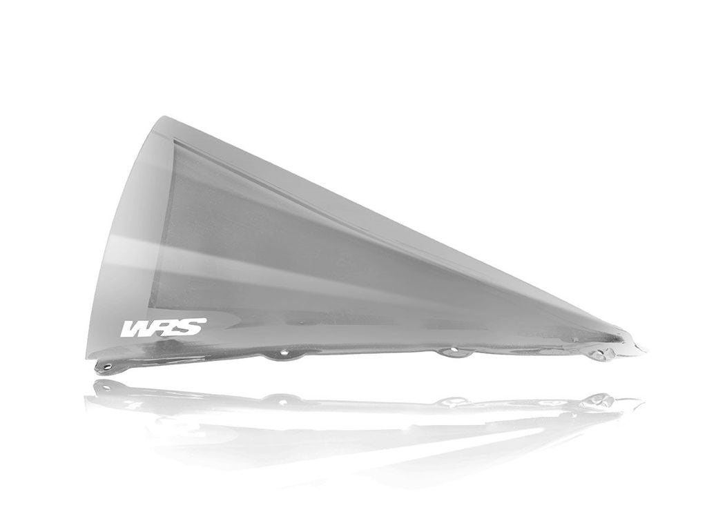 WRS Windscherm - Ducati Panigale 1199 2012-2014 | Panigale 1199 R 2013-2016 en meer - Race Hoog - Licht Getint / Transparant