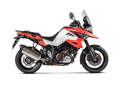 Akrapovič Uitlaat - Suzuki V-STROM 1000 2014-2019 & meer - Slip-On Line (Titanium)