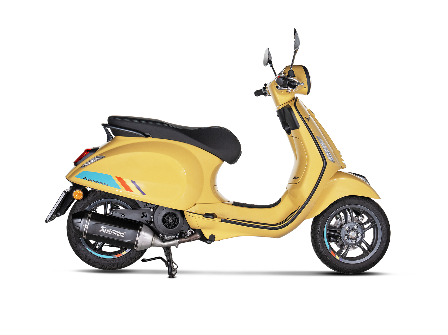 Akrapovič Uitlaat - Vespa Primavera 125 / S / Touring / Sprint 2024-2026 - Slip-On Line (SS) - Motor Accessoires