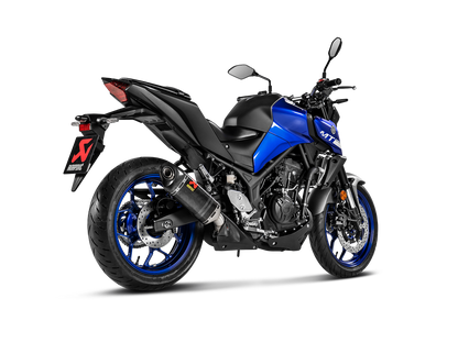 Akrapovič Uitlaat - Yamaha MT-03 2016-2019 | MT-03 2020-2021 | R3 2015-2018 | R3 2019-2021 | YZF-R25 2014-2021 - Slip-On Line (Carbon) - Motor Accessoires