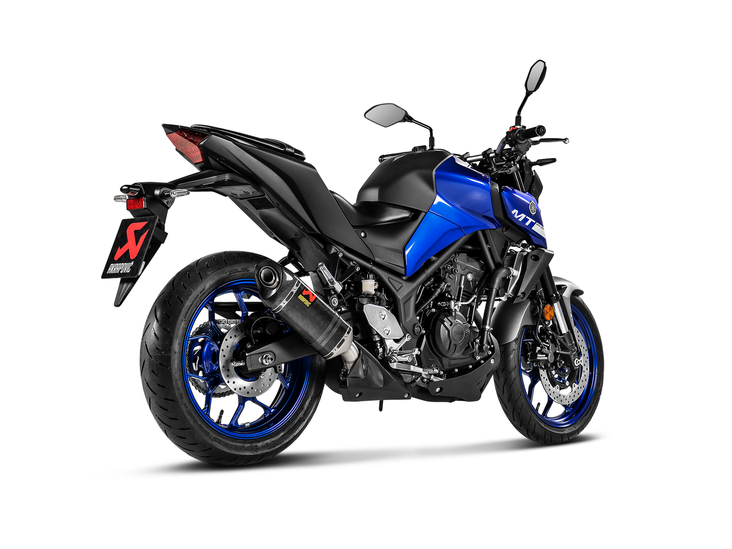 Akrapovič Uitlaat - Yamaha MT-03 2016-2019 & meer - Slip-On Line (Carbon)