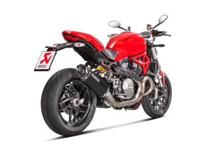 Akrapovič Uitlaat - Ducati Monster 1200 R 2017-2020 | Monster 1200/1200S 2017-2020 | Monster 821 2017-2020 - Slip-On Line (Titanium) - Motor Accessoires