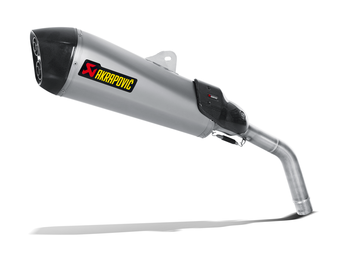 Akrapovič Uitlaat - Triumph Tiger 800 XC/XR/XRx/XCx/XRT/XCA 2011-2016 - Slip-On Line (Titanium) - Motor Accessoires