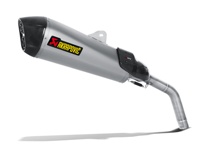 Akrapovič Uitlaat - Triumph Tiger 800 XC/XR/XRx/XCx/XRT/XCA 2011-2016 - Slip-On Line (Titanium) - Motor Accessoires