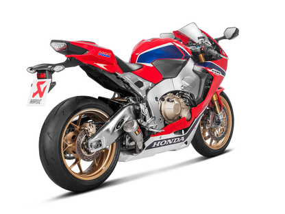 Akrapovič Uitlaat - Honda CBR1000RR 2017-2019 | CBR1000RR ABS 2017-2019 | CBR1000RR SP / SP2 2017-2019 - Slip-On Line (Titanium) - Motor Accessoires