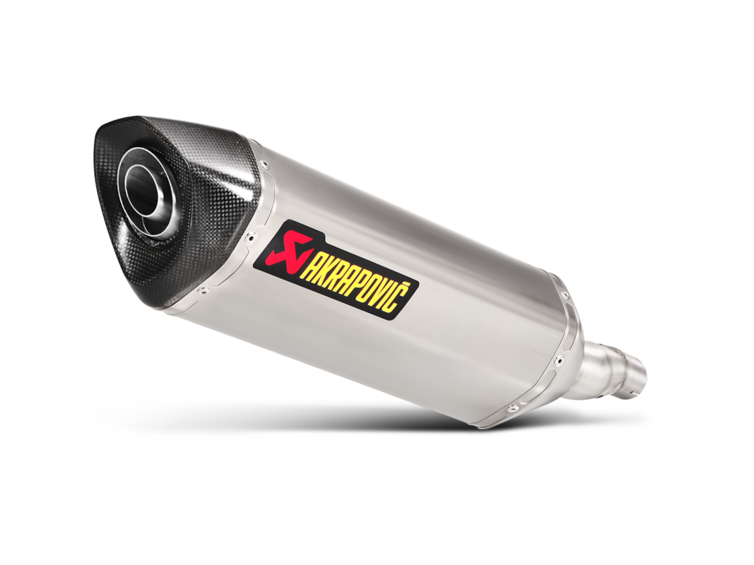 Akrapovic Uitlaat - Motor Accessoires - Honda NC700 / NC750X - 2012 t/m 2020 - Slip-On Line (Titanium)