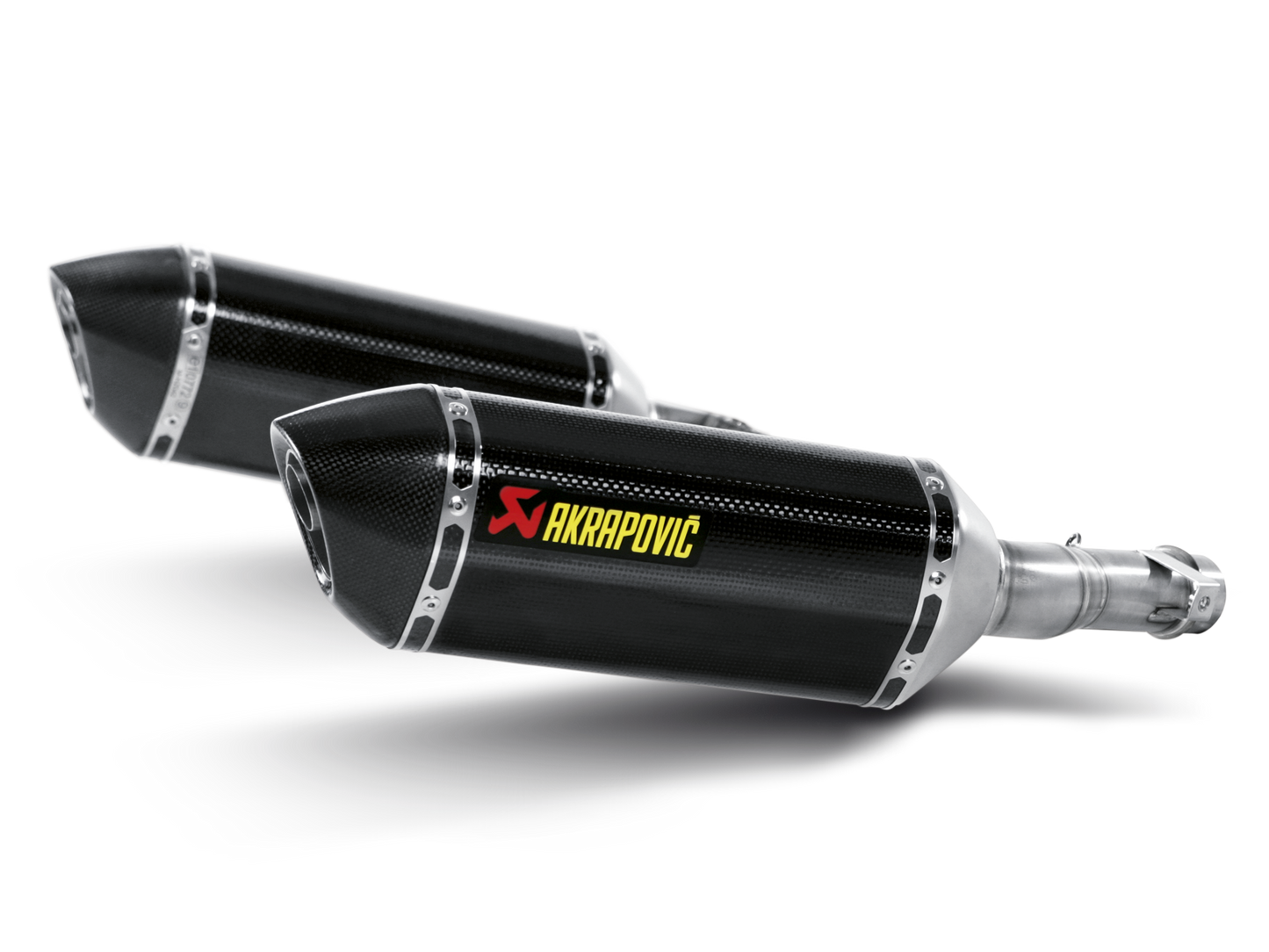 Akrapovič Uitlaat - Kawasaki Z1000 2010-2013 | Z1000SX / Ninja 1000 2010-2013 - Slip-On Line (Carbon) - Motor Accessoires