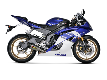 Akrapovič Uitlaat - Yamaha R6 2010-2016 | R6 2017-2026 - Slip-On Line (Titanium) - Motor Accessoires
