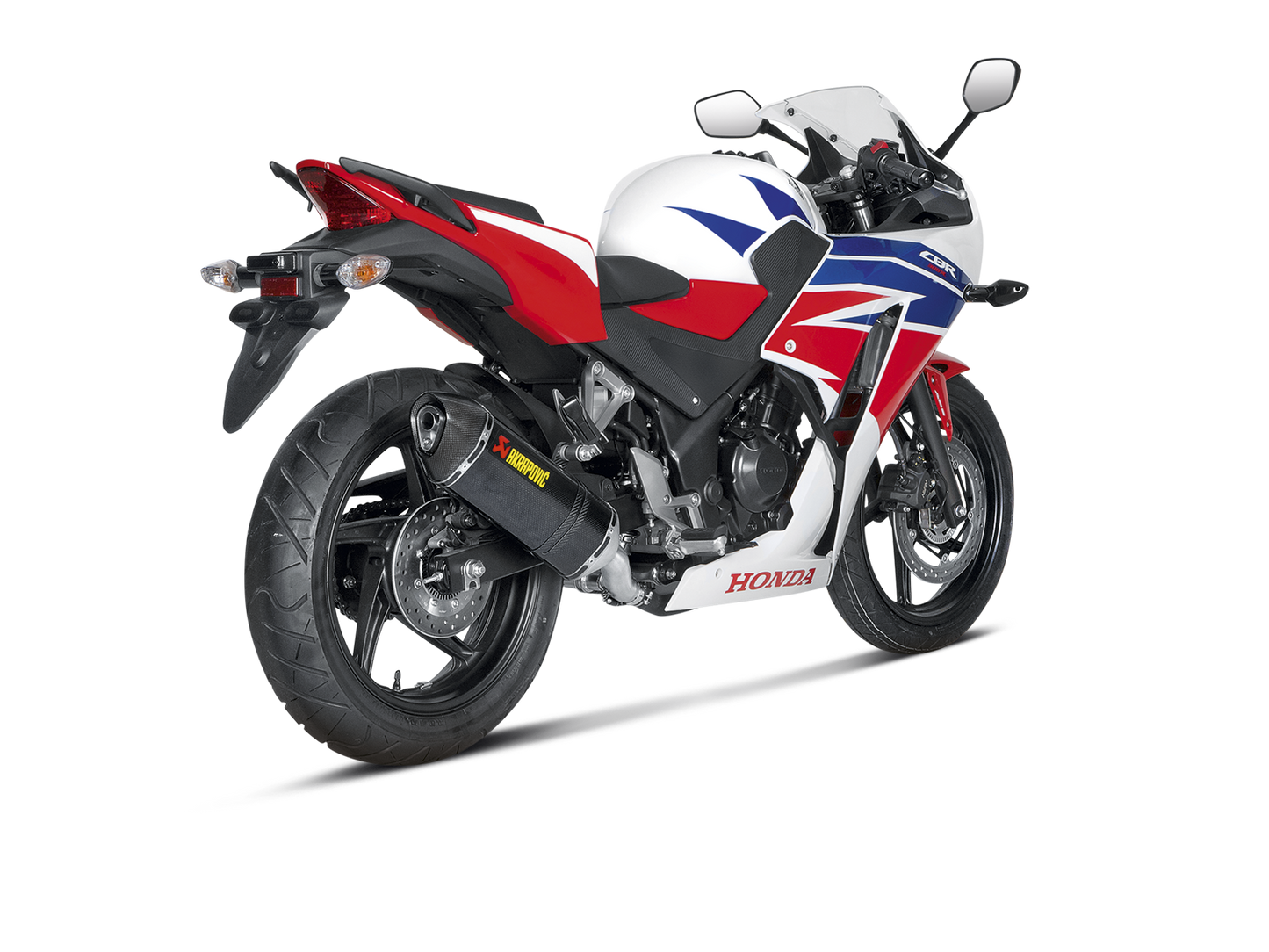 Akrapovič Uitlaat - Honda CBR300R 2014-2016 - Slip-On Line (Carbon)