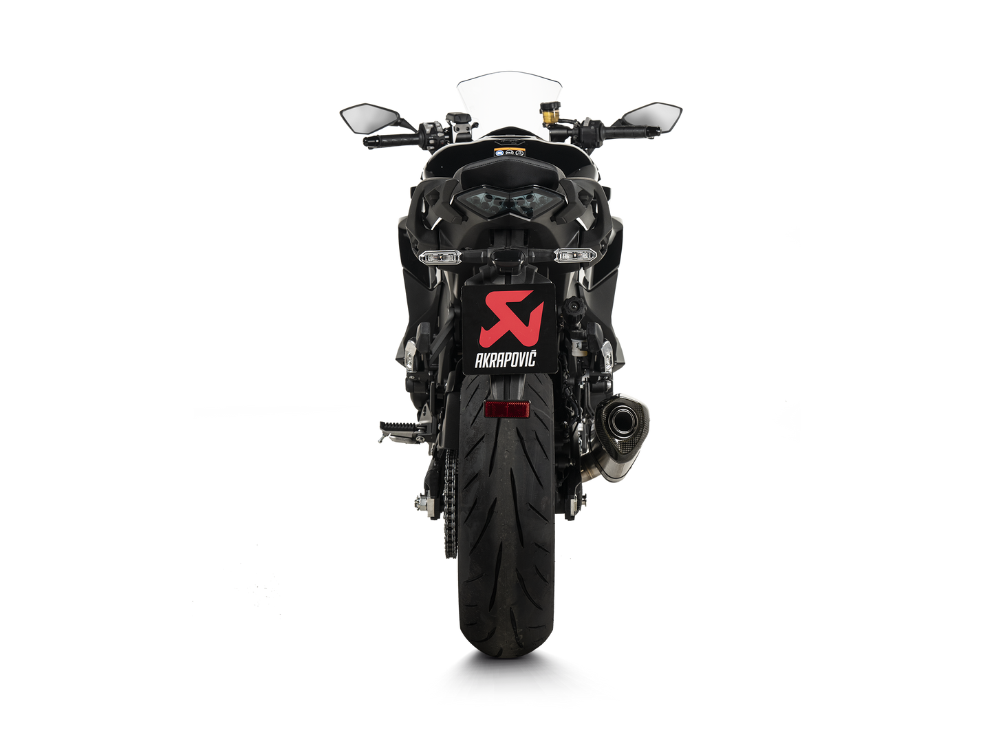 Akrapovič Uitlaat - Kawasaki Ninja 1000SX 2020-2024 | Ninja 1100SX 2025-2026 - Slip-On Line (Carbon) - Motor Accessoires