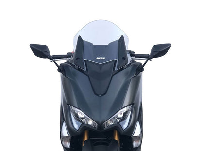 WRS Sport Windscherm - Yamaha T-MAX XP530 2017-2019 | T-MAX XP560 2020-2021 - Transparant / Mat Zwart en meer