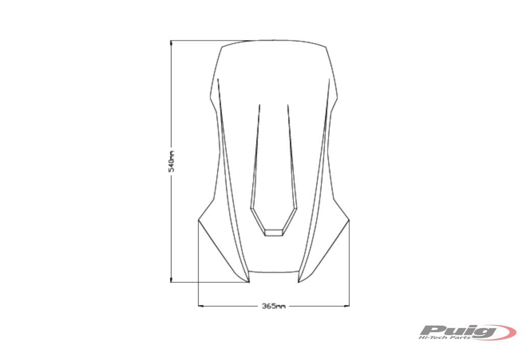 Vervangingsruit Sport Puig Honda X-Adv '21-