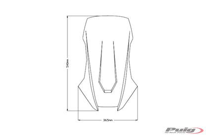 Vervangingsruit Sport Puig Honda X-Adv '21-