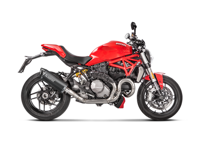 Akrapovič Uitlaat - Ducati Monster 1200 R 2017-2020 | Monster 1200/1200S 2017-2020 | Monster 821 2017-2020 - Slip-On Line (Titanium) - Motor Accessoires