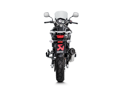 Akrapovič Uitlaat - Suzuki V-STROM 650 2017-2024 - Racing Line (Titanium)