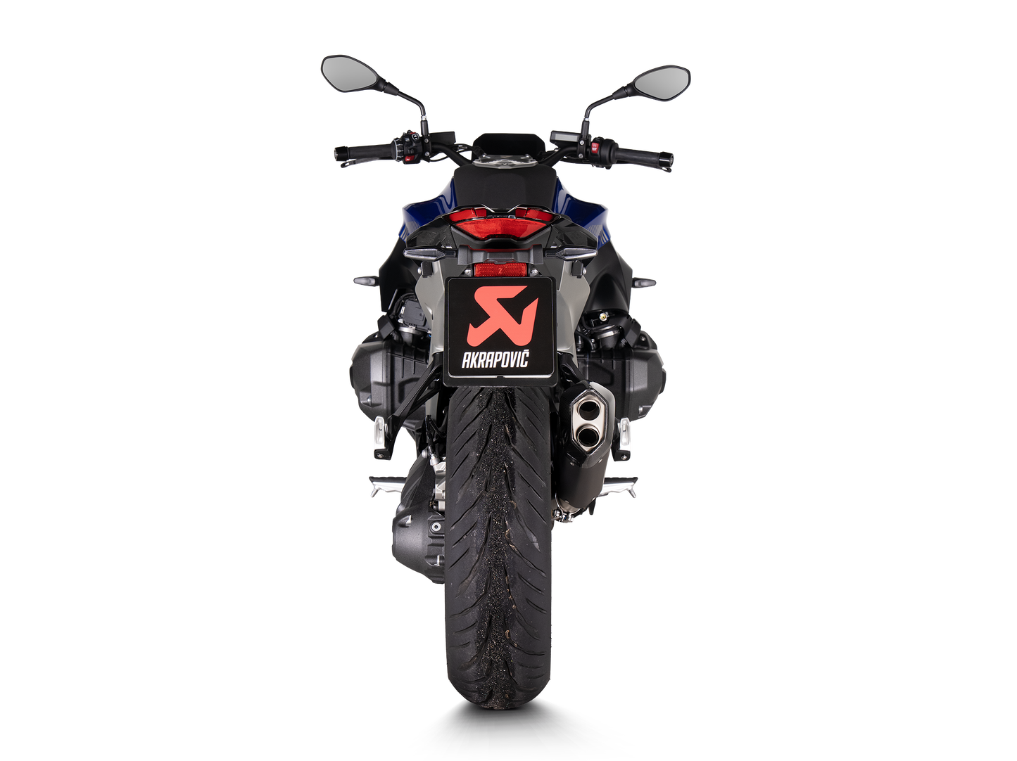 Akrapovič Uitlaat - BMW R 1300 GS / ADVENTURE 2024-2026 | R 1300 R / RS 2025-2026 - Slip-On Line (Titanium) - Motor Accessoires