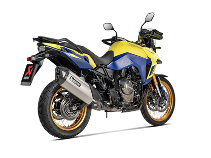 Akrapovič Uitlaat - Suzuki V-STROM 800 2022-2026 & meer - Slip-On Line (Titanium)