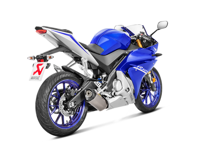 Akrapovič Uitlaat - Yamaha MT-125 2014-2019 & meer - Racing Line (Titanium)