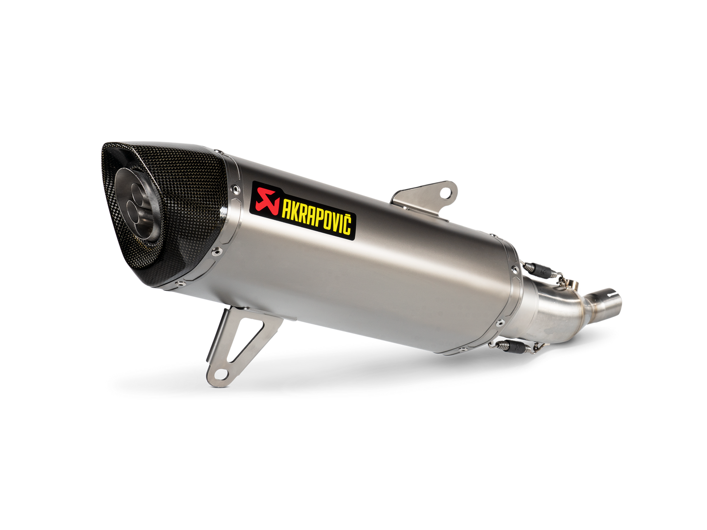Akrapovič Uitlaat - Yamaha Tricity 300 2021-2024 | XMAX 300 2021-2024 - Slip-On Line (SS) - Motor Accessoires