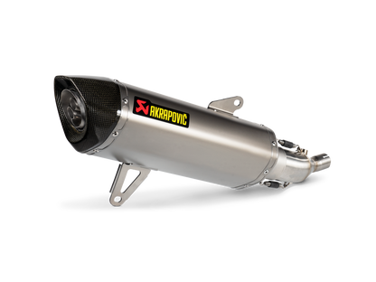 Akrapovič Uitlaat - Yamaha Tricity 300 2021-2024 & meer - Slip-On Line (SS)