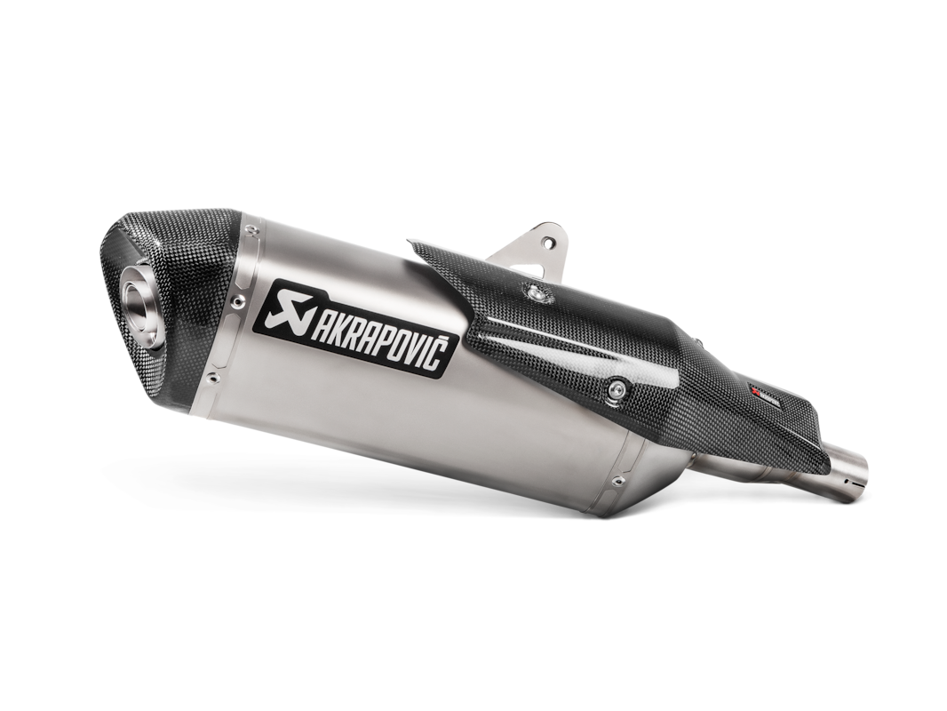 Akrapovic uitlaat Honda X-ADV 750 Slip-On Line (Titanium)