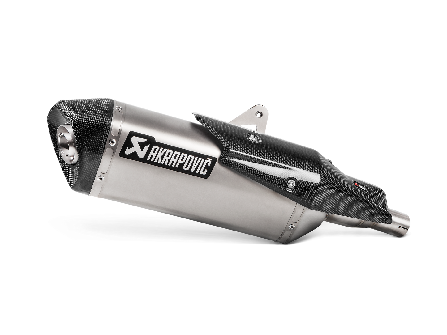 Akrapovič Uitlaat - Honda NSS750 Forza 2021-2024 | X-ADV 750 2017-2024 - Slip-On Line (Titanium) - Motor Accessoires